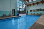 Indoor outdoor swimming pool